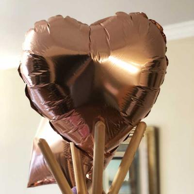 Globos estrella metalizada